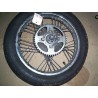 ROUE ARRIERE COMPLETE  POUR   YAMAHA SR 10 F MODELE FREINS A TAMBOUR