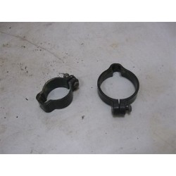 LOT DE 2 ATTACHES CABLES SUR CADRE POUR HONDA 125  CITY FLY/ CITYFLY 