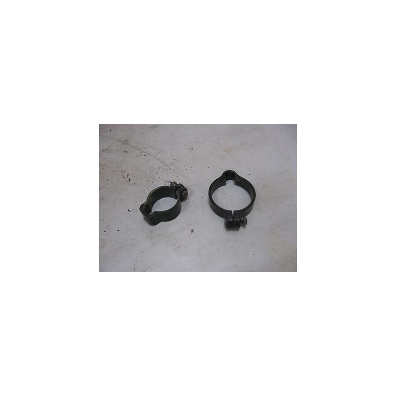 LOT DE 2 ATTACHES CABLES SUR CADRE POUR HONDA 125  CITY FLY/ CITYFLY 