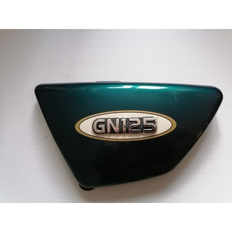 CARTER LATERAL GAUCHE VERT POUR 125 GN