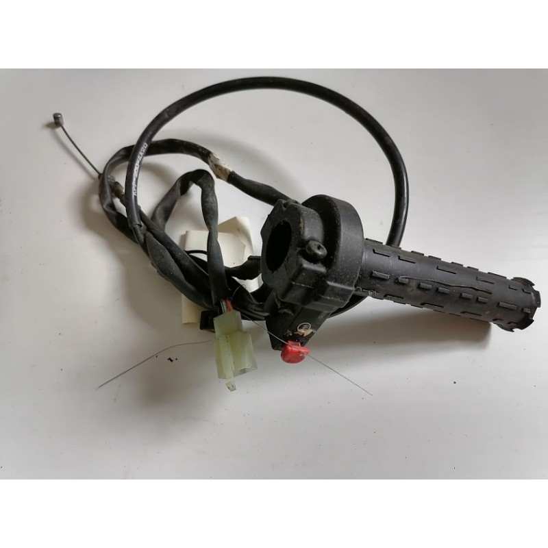 COMMODO DROIT AVEC CABLE DE GAZ POUR HONDA 125 CBR