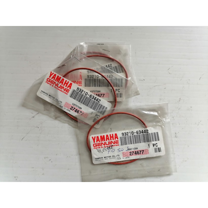 LOT DE 4 JOINTS TORIQUES REFERENCE YAMAHA 93210-63442