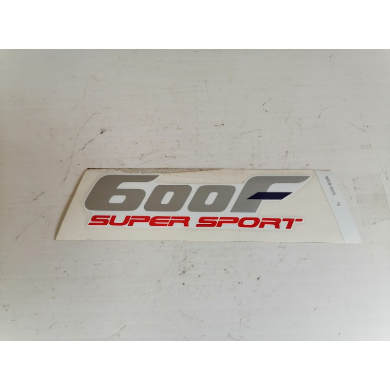 STICKER/ AUTOCOLLANT D ORIGINE HONDA POUR 600F SUPER SPORT REF MV9-640