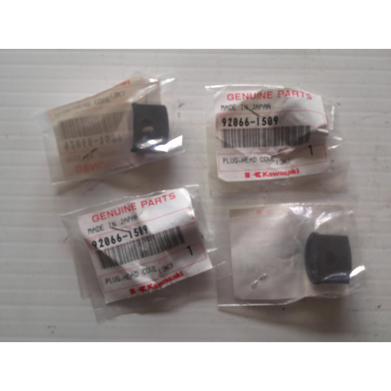 LOT DE 4 JOINTS BOUCHON DE CULASSE D ORIGINE KAWASAKI REFERENCE 92066-1509