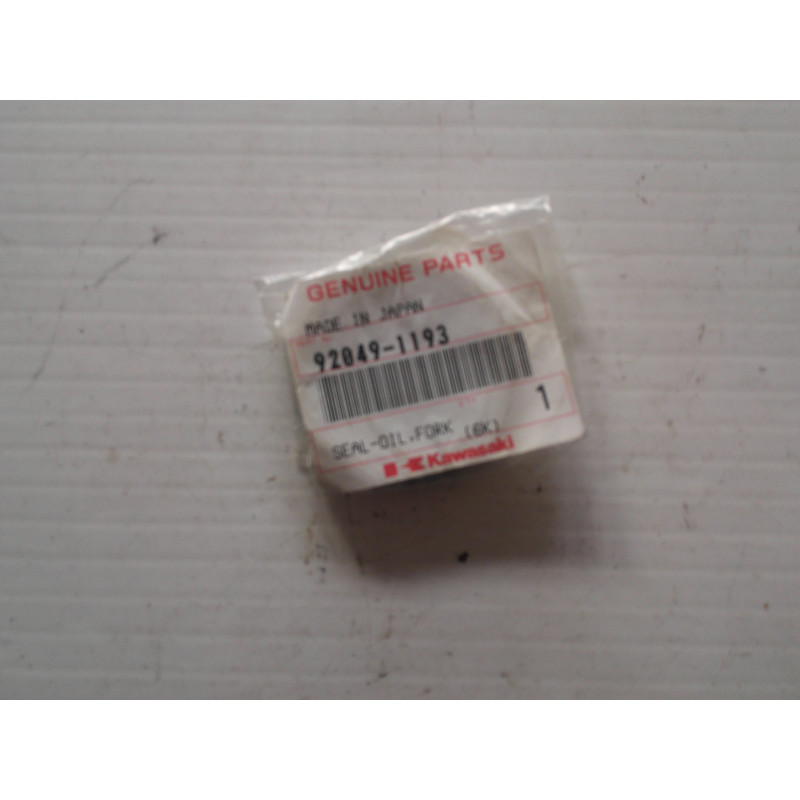 LOT DE 2 JOINTS SPI DE FOURCHE D ORIGINE KAWASAKI REFERENCE 92049-1193