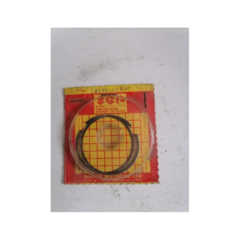 JEU DE SEGMENTS D ORIGINE POUR RM 80X REFERENCE SUZUKI 12140-02B40