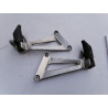 PLATINE REPOSE PIED PASSAGER GAUCHE POUR HONDA 125 CBR