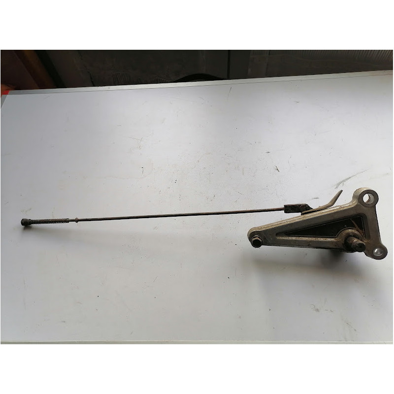 PLATINE REPOSE PIED DROIT AVEC SYSTEME DE FREIN COMPLET D ORIGINE POUR HONDA 125 CM