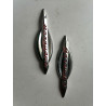 2 EMBLEMES DE RESERVOIR D ORIGINE POUR SUZUKI 125 MARAUDER