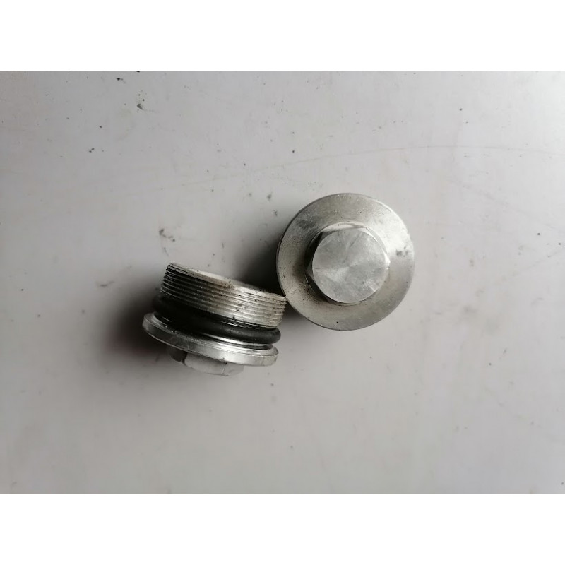 VIS / BOUCHONS DE  FOURCHE D ORIGINE POUR YAMAHA 125 TDR 4 FU 5 AE