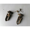 LOT DE  2 REPOSE PIEDS PILOTE COMPLETS D ORIGINE POUR HONDA 125 XLR JD 04
