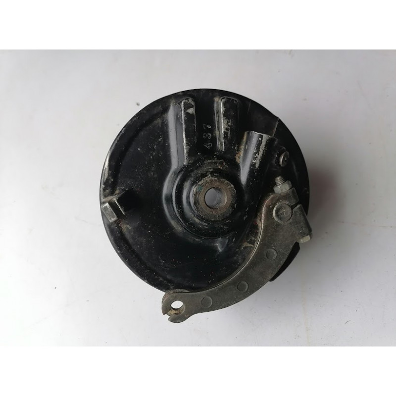 FLASQUE DE FREIN AVANT AVEC SES MACHOIRES  D ORIGINE POUR HONDA 125 XLR JD 04