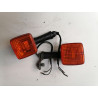 LOT 2 CLIGNOTANTS GAUCHE AVANT / ARRIERE  D ORIGINE POUR 125 SR 10 F