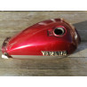 RESERVOIR ROUGE AVEC BANDEAU GRIS D ORIGINE POUR YAMAHA 125 SR 10 F