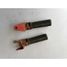 LOT DE 2 REPOSE PIEDS PASSAGER D ORIGINE POUR HONDA 125 XLS