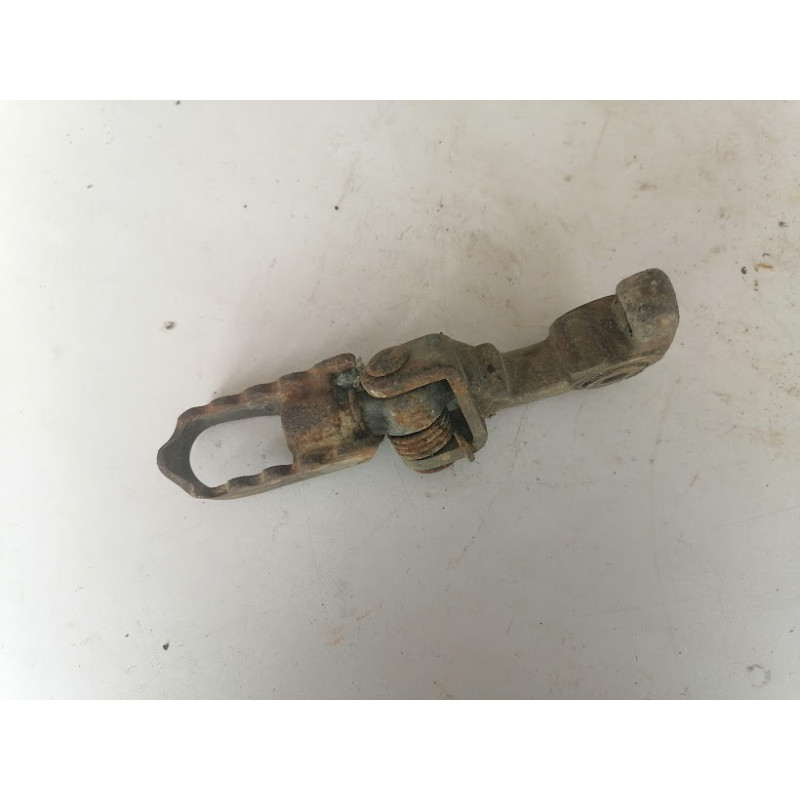 REPOSE PIED PILOTE GAUCHE  D ORIGINE AVEC SON SUPPORT POUR HONDA 125 XLS