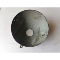 CASSEROLE DE PHARE METAL NOIRE D ORIGINE POUR HONDA 125 CBN