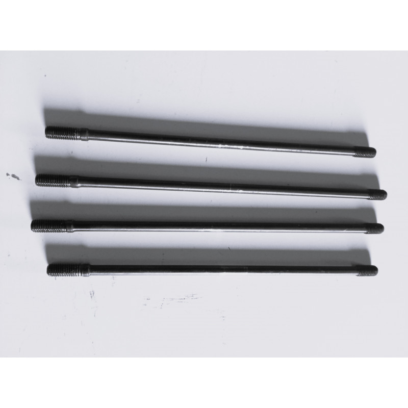 LOT DE 4 GOUJONS D'OCCASION POUR CYLINDRE QUAD LONCIN 200