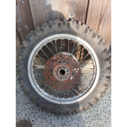 ROUE ARRIERE 14 POUCES SUZUKI 80 RM