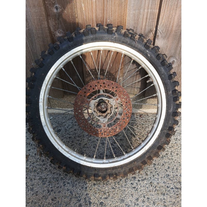 ROUE AVANT 17 POCES SUZUKI 80 RM