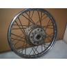 ROUE   ARRIERE NUE  CHROME  OK    POUR  HONDA  125  TWIN  